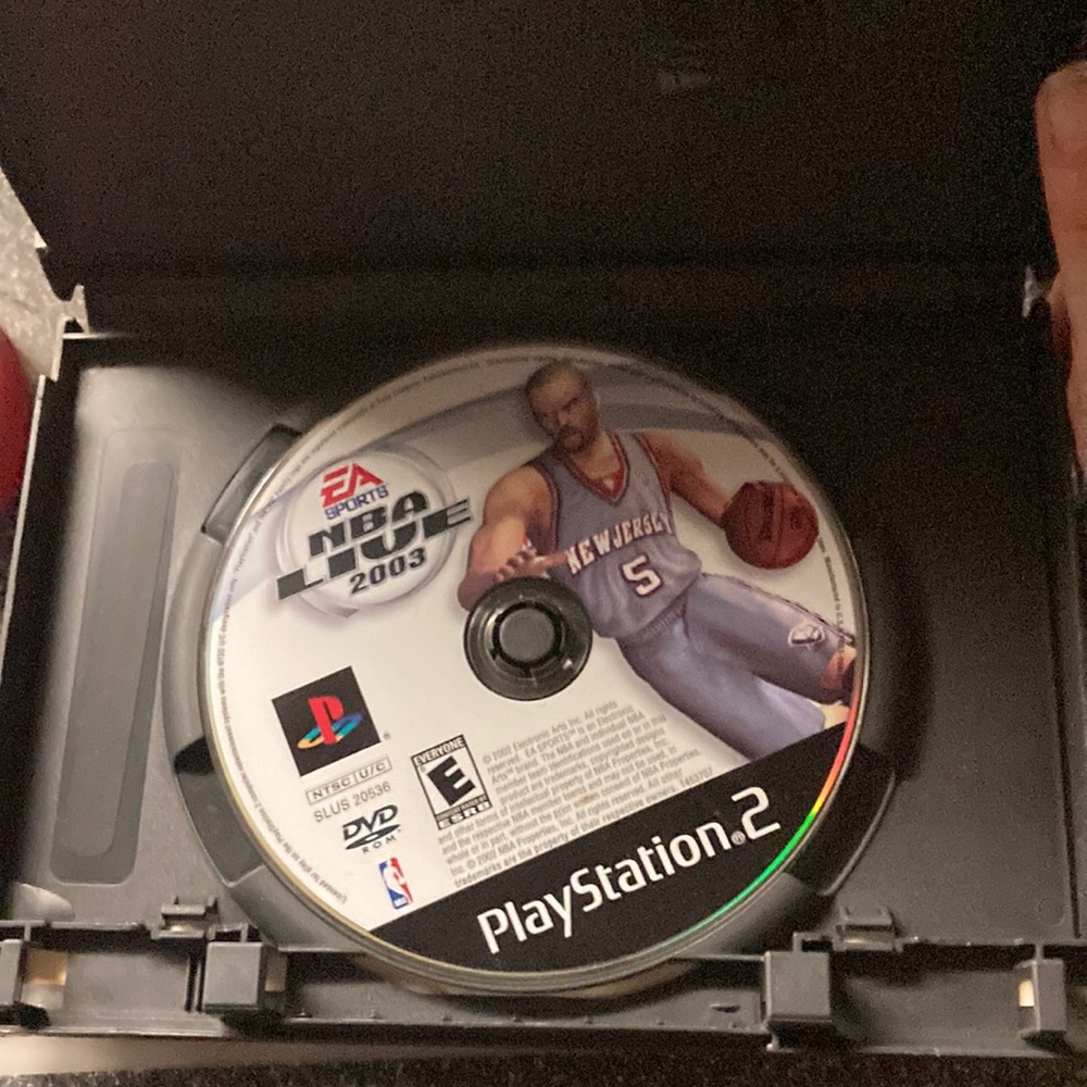PS2 NBA live 2003